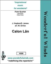 Calon Lan Flute Quartet for 2 Alto and 2 Bass Flutes cover